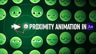 Automatic Proximity Reactions in After Effects