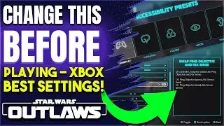 Star Wars Outlaws BEST SETTINGS - CHANGE THESE NOW - Star Wars Outlaws Xbox Gameplay