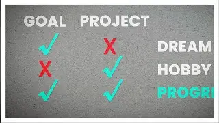 Goals vs. Projects: The Important Difference