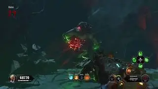 Dead of Night Werewolf Boss vs Savage Impaler Crossbow Wonder Weapon Solo