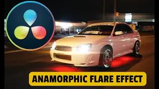 Anamorphic Flare Effect in Davinci Resolve 18