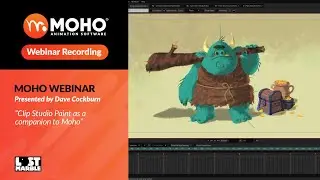 Webinar – Clip Studio Paint as a companion to Moho with Dave Cockburn