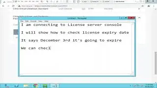 How to check License Expiry date on Citrix License server