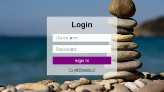 Transparent Login Form: Awesome Login Form | [HTML5 & CSS3]