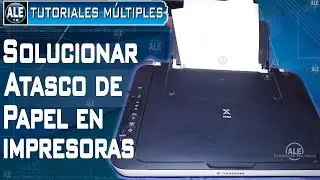 Como Solucionar Atasco De Papel En Las Impresoras - El Papel No Pasa Por La Impresora