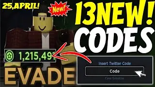 💥 NEW⚠️ DONT MISS 💥 ⚠️ ALL WORKING CODES FOR EVADE IN 2024 - ROBLOX EVADE CODES