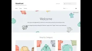 Storefront theme review and test  Тема Storefront обзор и тест