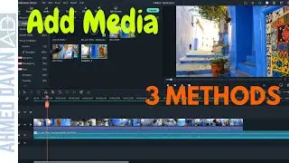 How to Import Media Files in Filmora | How to Import Video in Filmora