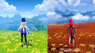 Yelan vs Yinlin Gameplay Comparison