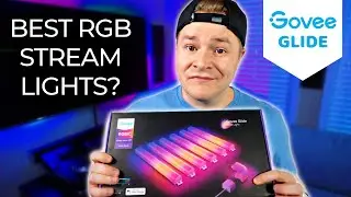 Govee Glide RGB Light Bar UNBOXING: My Favorite Stream Upgrade?