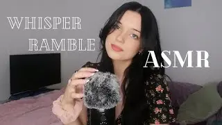 ASMR | Whisper Ramble with fluffy mic scratching and trigger words (CV)