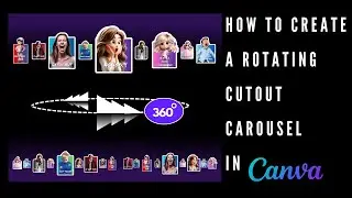 How to Create a Rotating Cutout Carousel in Canva