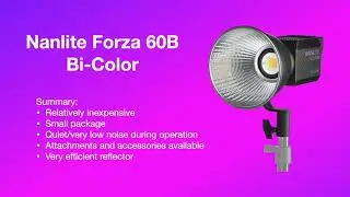 Why you need the Nanlite Forza 60B in your kit!