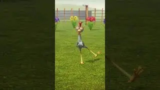 La Gallina Turuleca bailando en la granja #Shorts