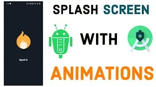 Splash Screen with animation ||How to create  beautiful welcome screen in android with Animations-#8