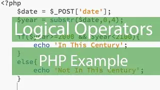AND Logical Operator example in PHP