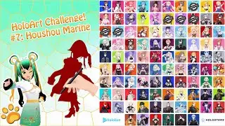 HoloArt Challenge #7: Houshou Marine 