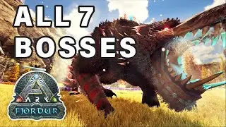 All 7 BOSSES on Fjordur ► Ark Fjordur