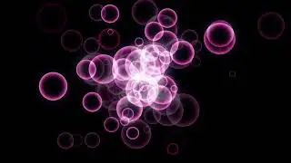 purple bubble particle