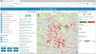 GIS Enabled Project Dashboard