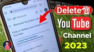 How to Delete YouTube Channel in Telugu (Permanently)