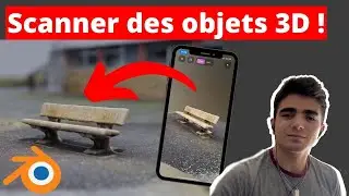 Scanner des objets avec son smartphone et les importer dans Blender !
