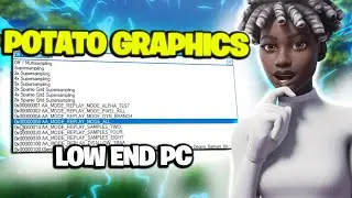 How to Get Potato Graphics in Fortnite! (Max FPS + 0 Delay)