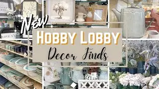 HOBBY LOBBY NEW DECOR 2022| SPRING and SUMMER SHOP WITH ME