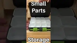 3D Printed Small Parts Storage Box  #3dprinter #3dprinted #bambulab