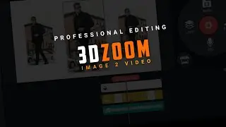 How to Make 3d Zoom Effect Video From Image |