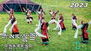 New Tibetan Song 2023 གེ་སར་ལྷ་བྲོ། བུ་སྤུན་ཚན་སྡེབ། Tibetan Dance 2023