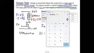 MOSFET Design Exercise