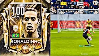 FIFA MOBILE 19 ! HOW RONALDINHO ICON TAKES PENALTIES,FREEKICKS AND GOALS! icons packs and gameplay