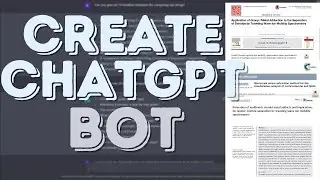 Step-by-Step Guide to Creating a ChatGPT Bot for Research Tasks & Article Summarization