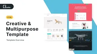 Zenifer- Creative and Multipurpose Responsive HTML5 Template (Template Overview)