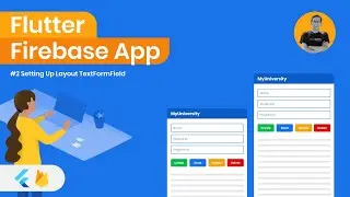 02 Setting Up Layout TextFormField - Flutter Firebase Basic CRUD Tutorial