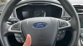 Ford Fusion – How to open the gas cap/fuel door