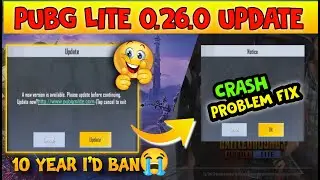 Pubg Lite 0 26 0 Update 😍 Pubg Lite Crash Problem Pubg Lite New Features Pubg Mobile Lite 2023 🥰