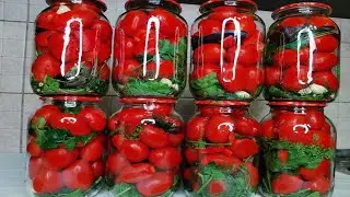 🍅🍲ОБАЛДЕННЫЕ ПОМИДОРЫ на Зиму !🌿 РАССОЛ выпивается весь! Семейный  РЕЦЕПТ из ТАШКЕНТА!🍅🍽️