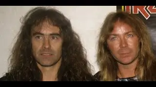 ֍֍֍ Стив Харрис и Дэйв Мюррей (IRON MAIDEN) Жизнь после Сцены (перевод) 11.10.85