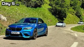 M2s vs 911s on an Epic Road Trip! PetrolHead Tours Alps Day 5