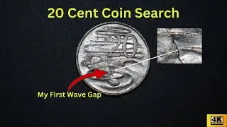 Coin collecting 20 cent coin search. (Wavey Gap find)