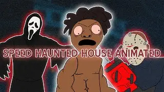 IShowSpeed Goes To The SCARIEST Halloween Haunted House Animated