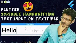 Flutter 3.3 Scribble Handwritting Text Input on TextField