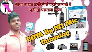 Boya by M1 Mic 🎤 unboxing and review video|| Technical laadla