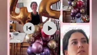 Berguzar Korel-New video from the birthday