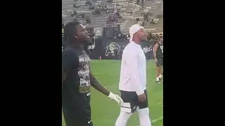 'Oh you're so big and bad' 🗣️ Travis Hunter went back and forth with CSU players 