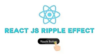 Ripple Button Effect in React js | react js project tutorial | react js project #shorts