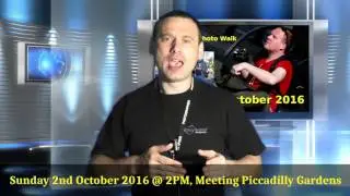 Sunday 2nd October 2016 Manchester Photo Walk Event