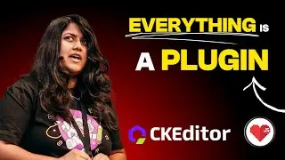 Mrinalini Sugosh - Everything is a plugin - DevWorld 2024